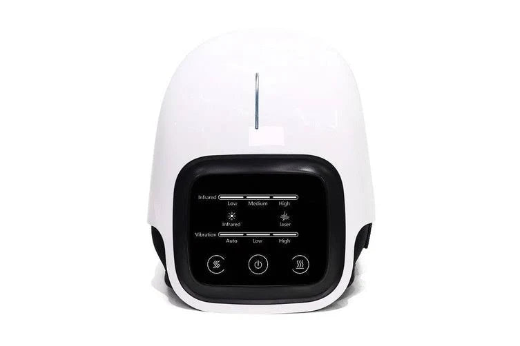 Knee Massager with Heat, Infrared & Vibration Therapy for Joint Pain Relief, Arthritis & Cramps – Rechargeable Smart Knee Physiotherapy Machine for Men & Women